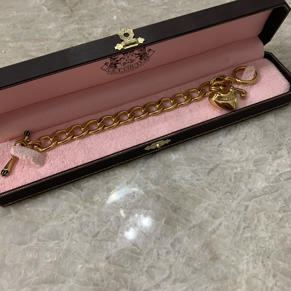 Juicy couture starter charm bracelet